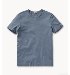 NWT Buck Mason Baltic 100% Pima COTTON Classic Straight Hem T-shirt Tee
