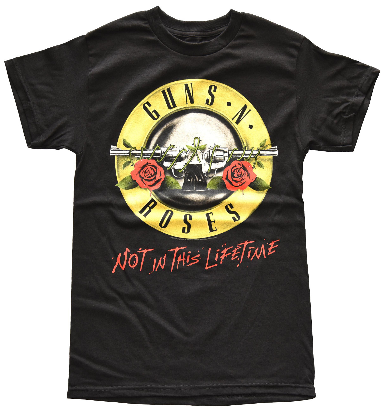 Guns N Roses GNR Not In This Lifetime Concert Tour Men's Black T-Shirt New gallery