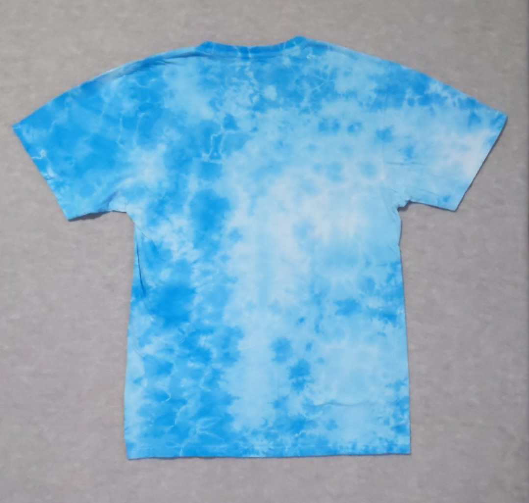 SpongeBob Square Pants Men's Tye Die T shirt Blue Size Medium Nickelodeon Tee gallery