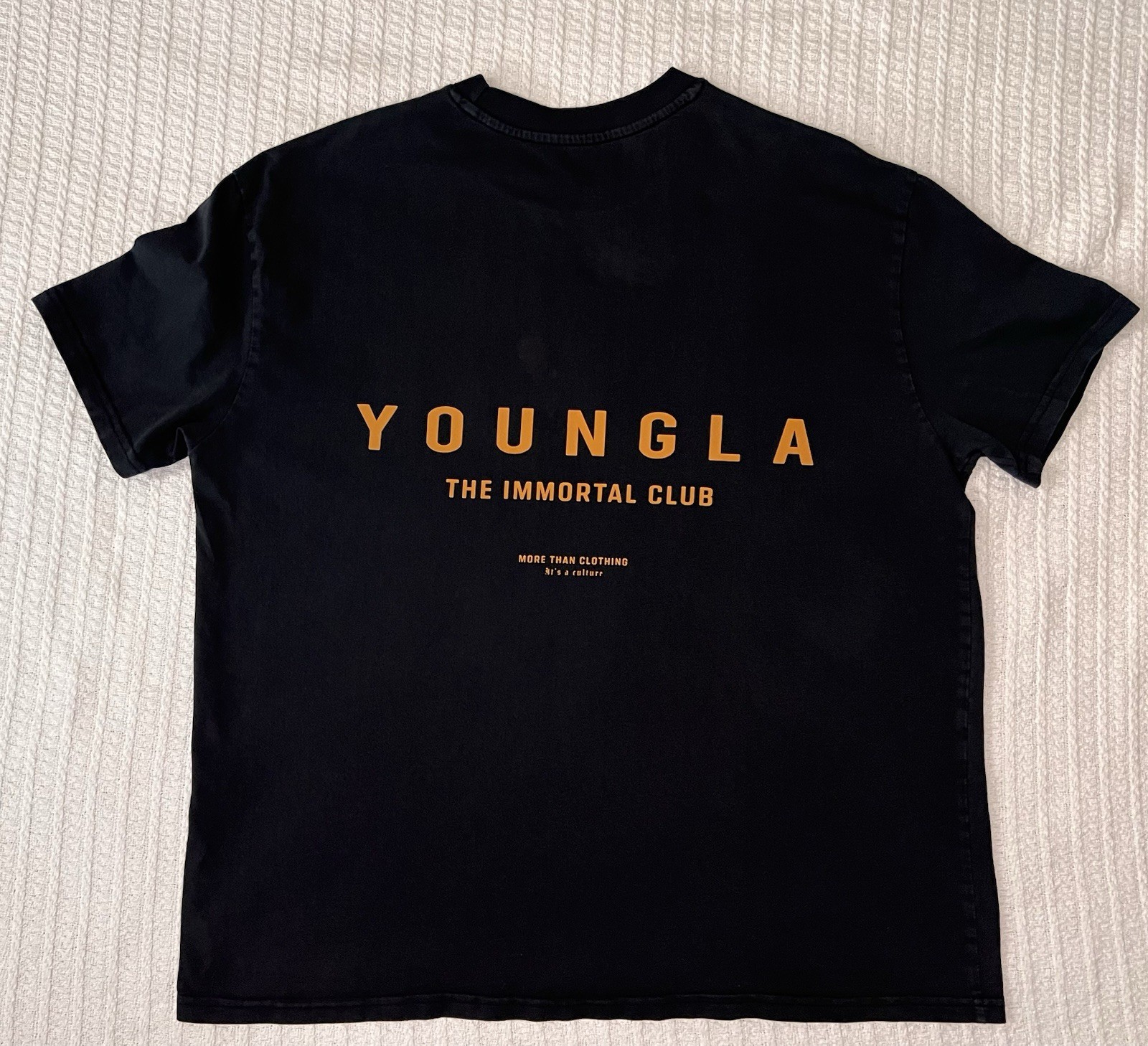 YoungLA Men's Short Sleeve The Immortal Club Size XL 24” X 28” Tee Shirt gallery