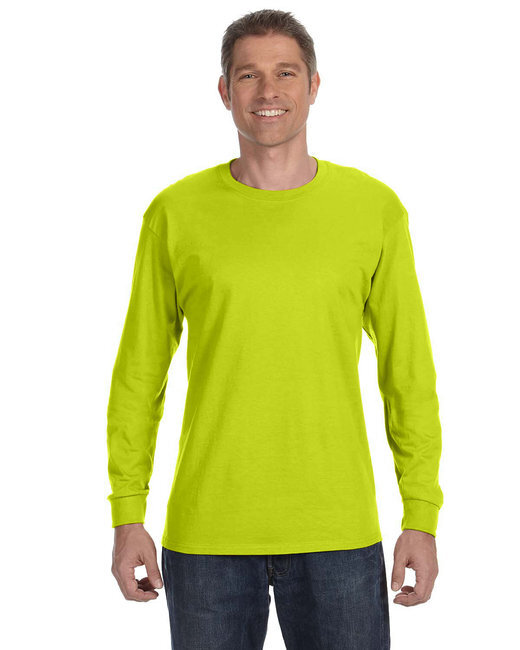 Gildan Cotton Long Sleeve T Shirt Mens Blank Casual Plain Tee Sport 5400 gallery
