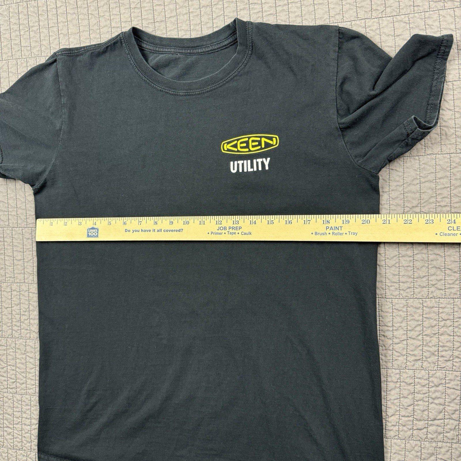 Keen Utility T Shirt Men's Medium Black Graphic Tee Outdoors Hiking Camping gallery
