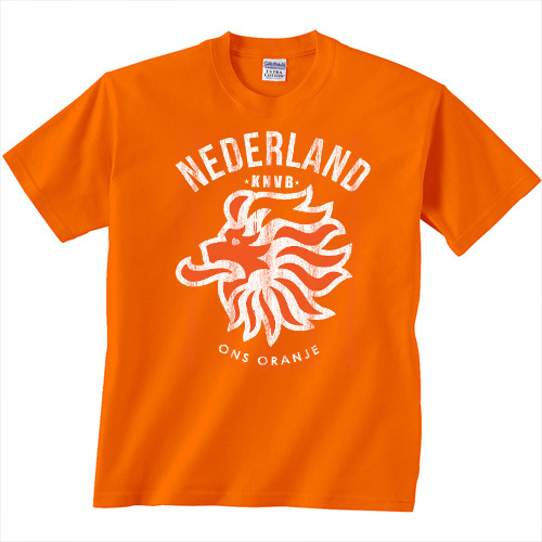 NEDERLAND World Cup Dutch Soccer jersey flag Netherlands T-Shirt gallery