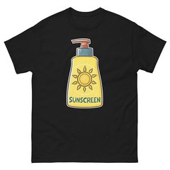 Sunscreen Ocean Beach Water Marine T-Shirt