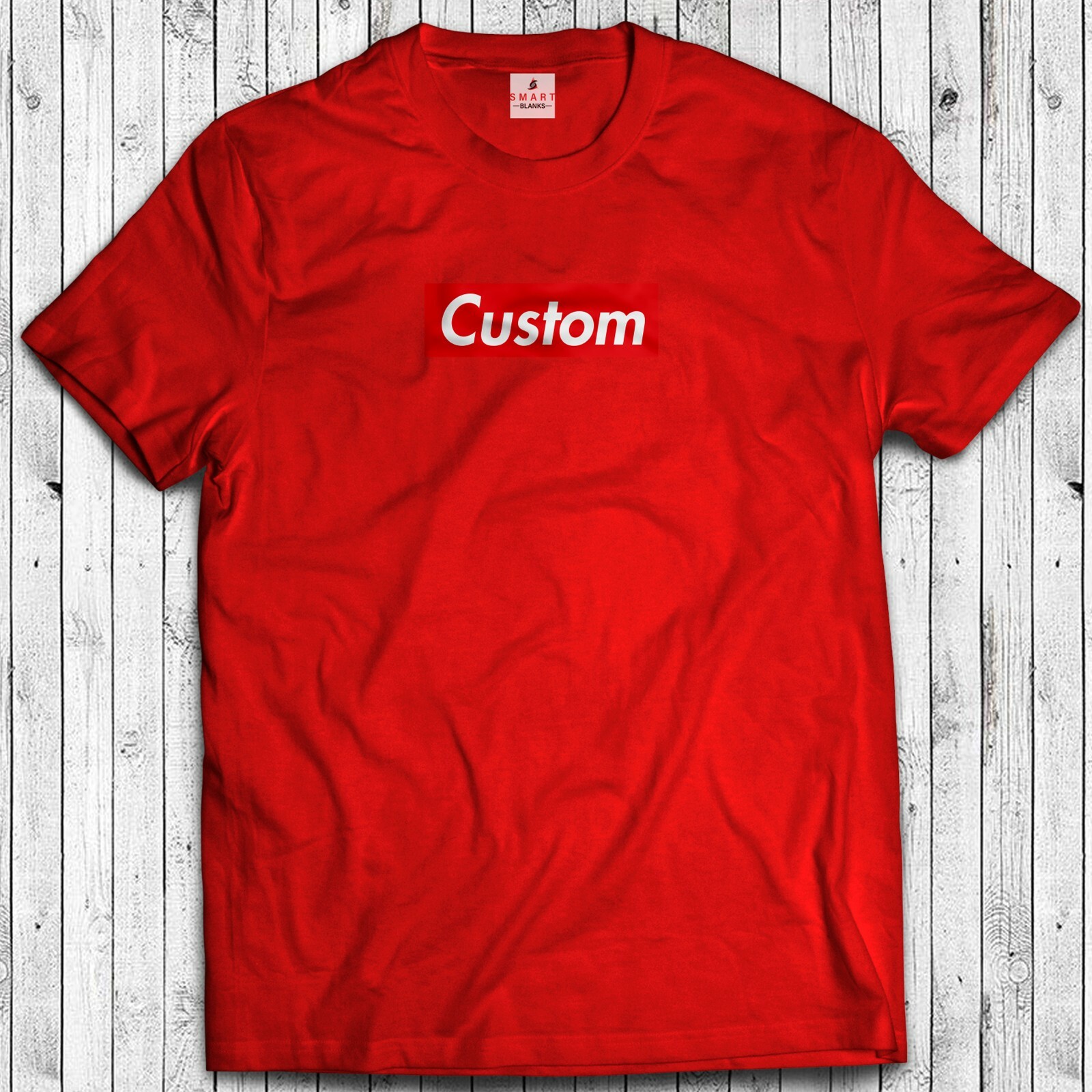 Box Logo Custom Text t-shirt hype gallery
