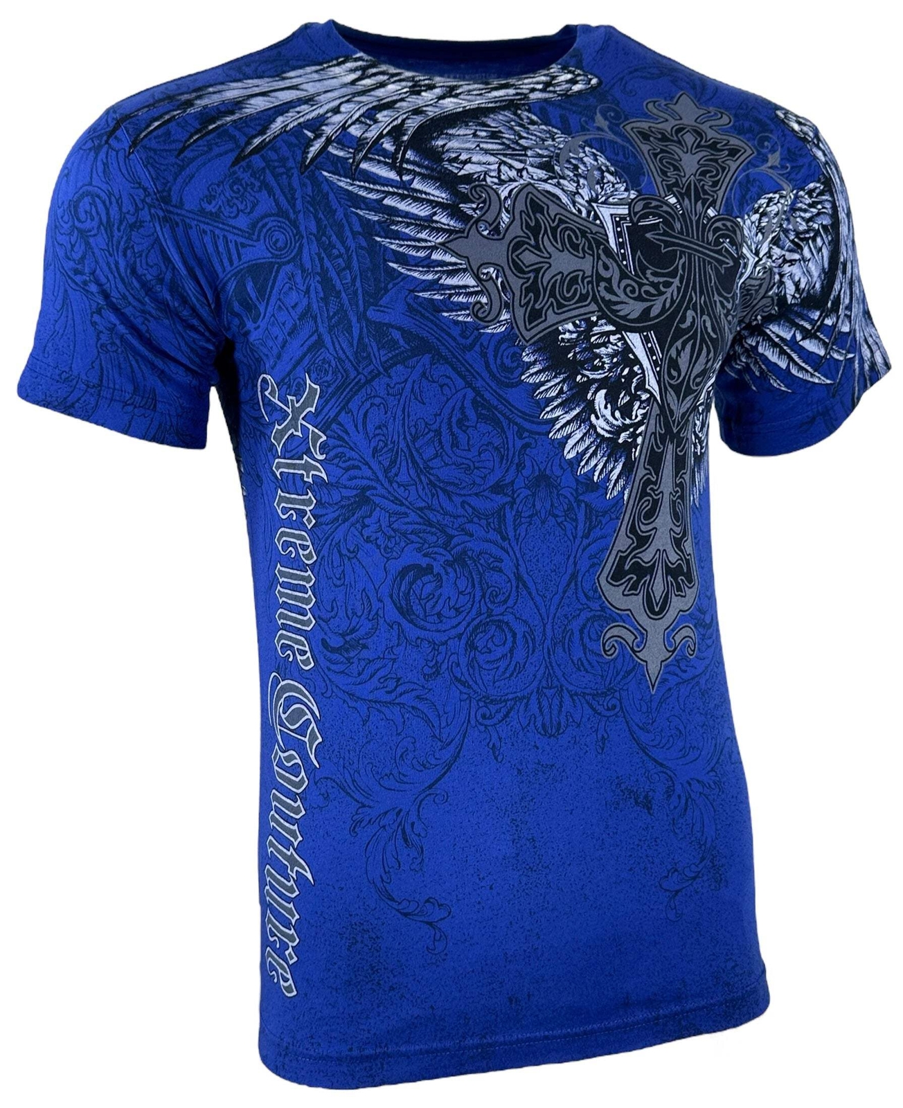 Xtreme Couture By Affliction Men's T-shirt Long View Biker Tattoo S-5XL gallery