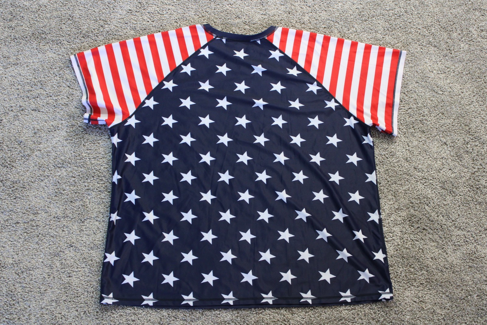 AB Shirt 5XL Red White Blue Stars Stripes Patriotic gallery