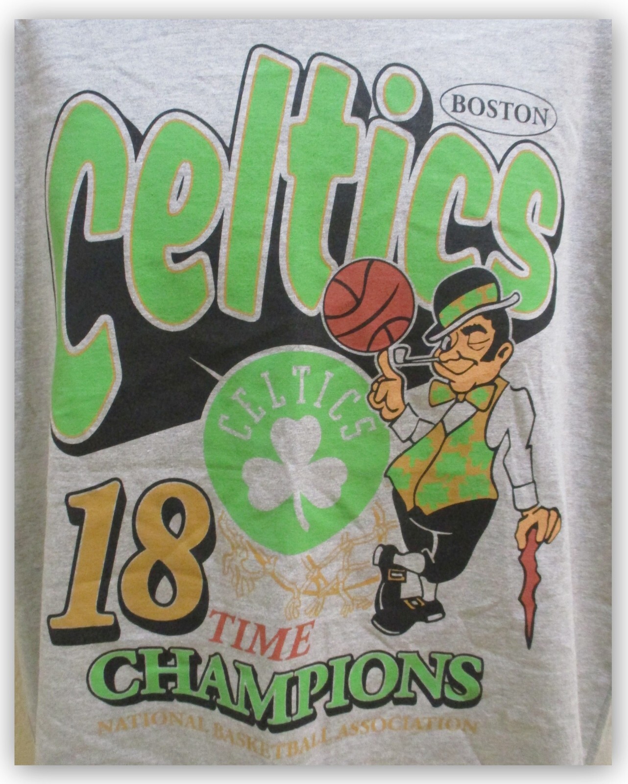 Boston Celtics 18 time Champion tshirt 90% Cotton Quality Midweight Short Sleeve gallery