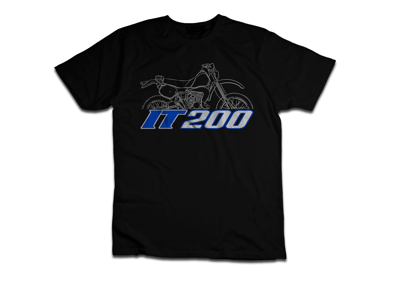 For Yamaha IT200 1984-1990 fans - Motorcycle T-Shirt gallery