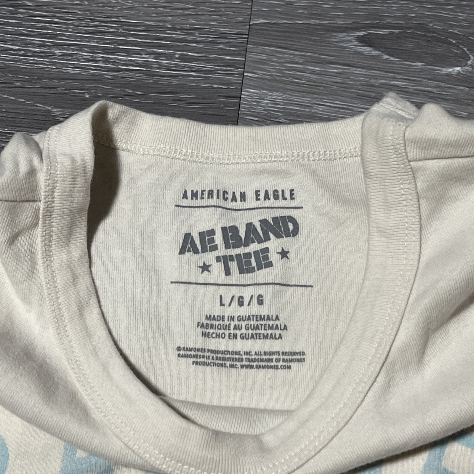 Ramones Cropped AE Band T-shirt gallery