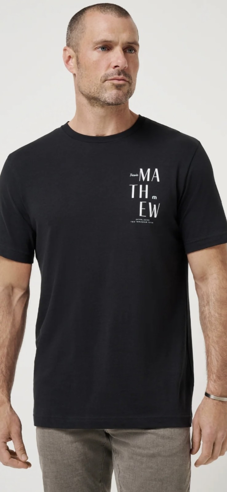 NWT Travis Mathew Black Pima Cotton Art Scene Premium Shirt Mens Large