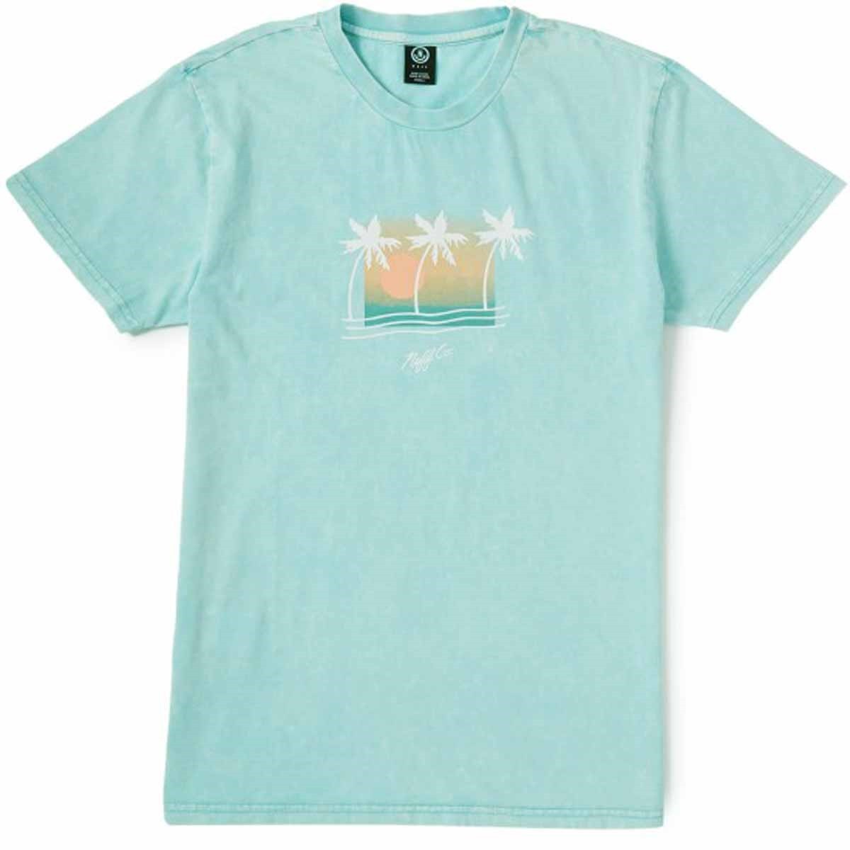 Neff Venice Boredwalk Cotton Short Sleeve Tee T-Shirt, Men’s Large, Blue New