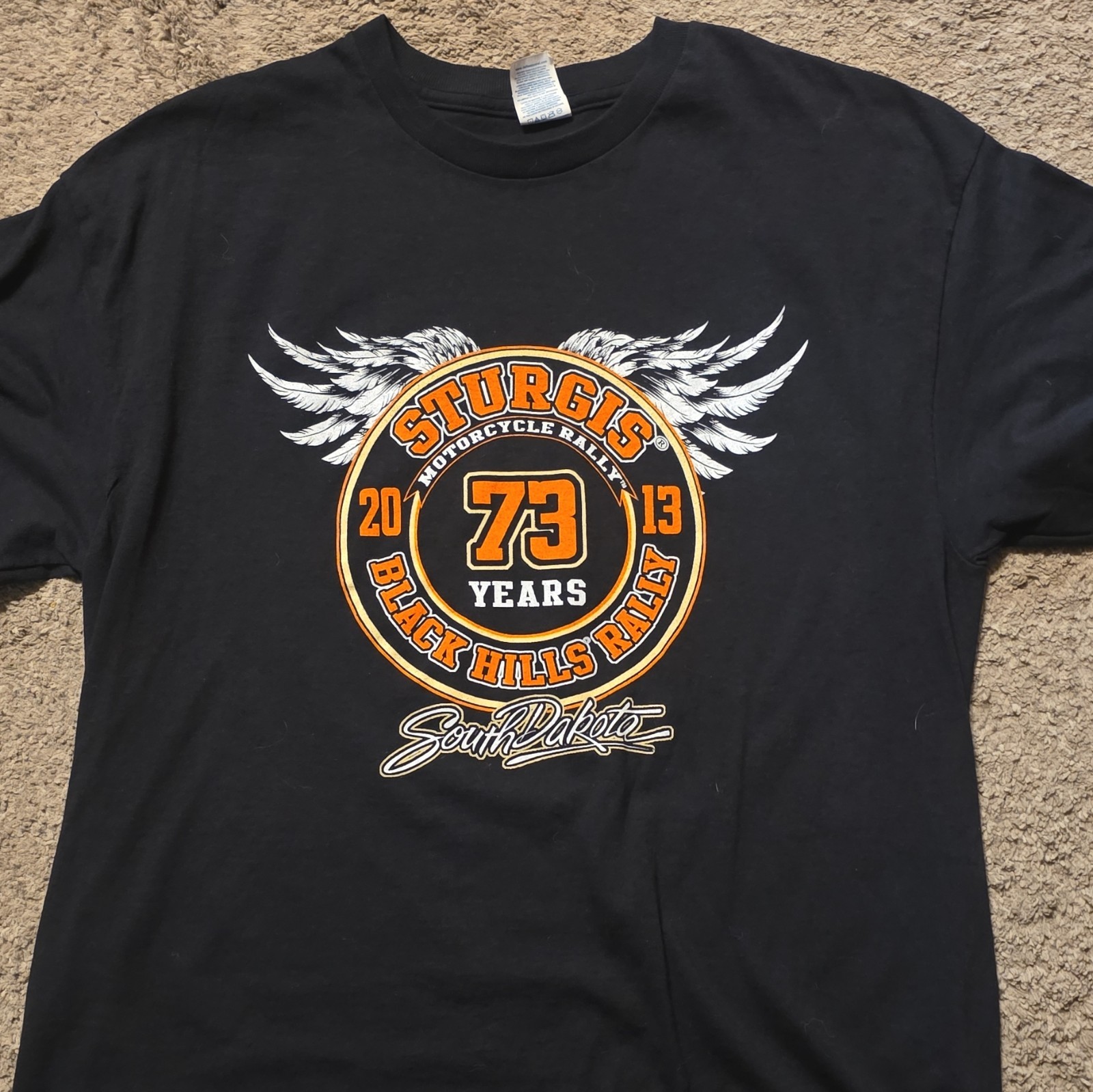 Delta Pro Weight Men’s XL Black Sturgis 2013 Black Hills Rally Tee