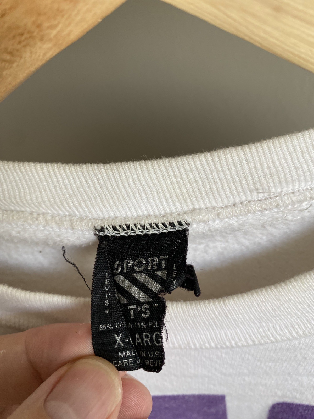 90's Vintage LEVI's Sweat Shirt Rare gallery