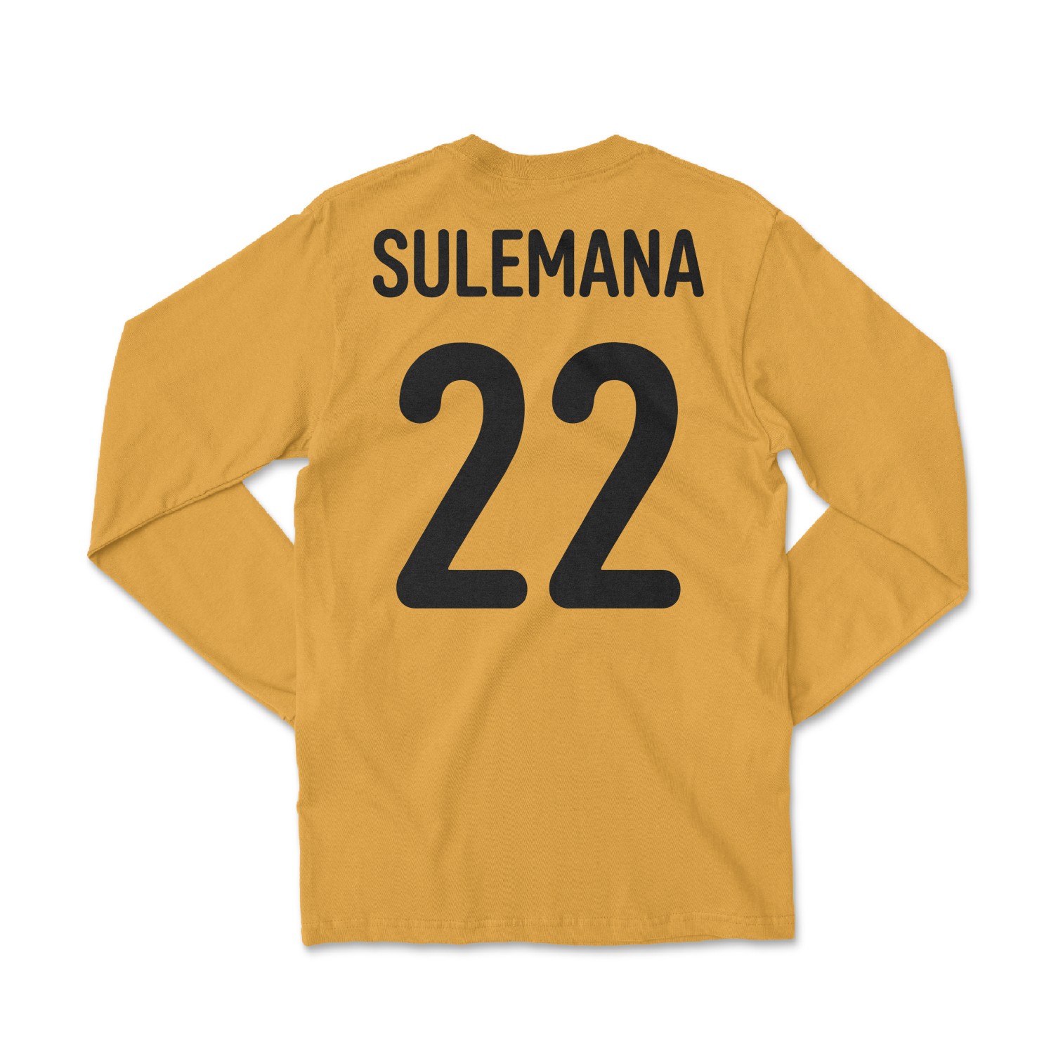 Ghana Pride Sulemana 22 Two-Sided Jersey Style Long Sleeve T-Shirt gallery