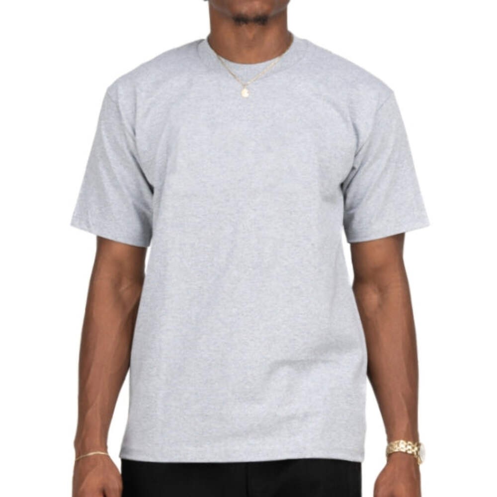 Pro Club Men's Heavyweight Cotton Short Sleeve Crew Neck T-Shirt gallery