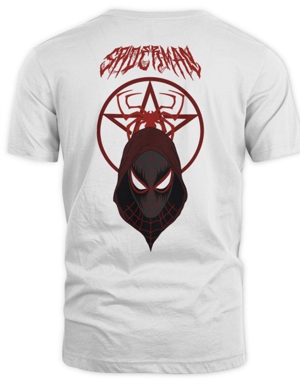 bad monday oversized off white spidey tee gallery