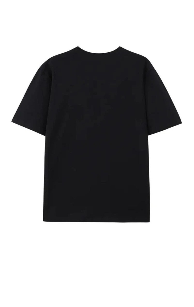 Men's Black Rooted in Christ Christian Graphic Print Crew Neck T-Shirt L gallery