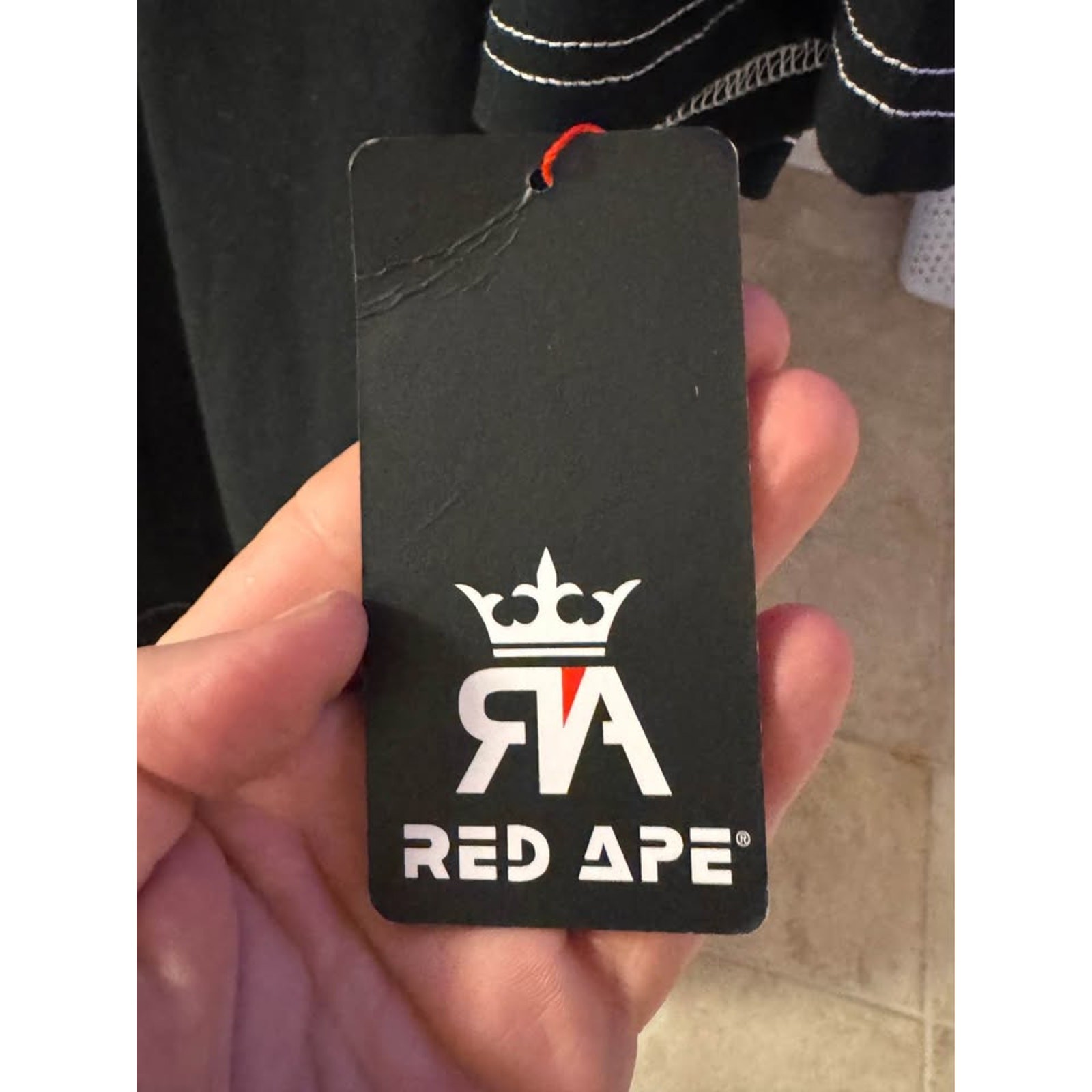 Red Ape Men’s 4XL Black V-Neck Utility Pocket Shirt NWT Y2K Streetwear gallery