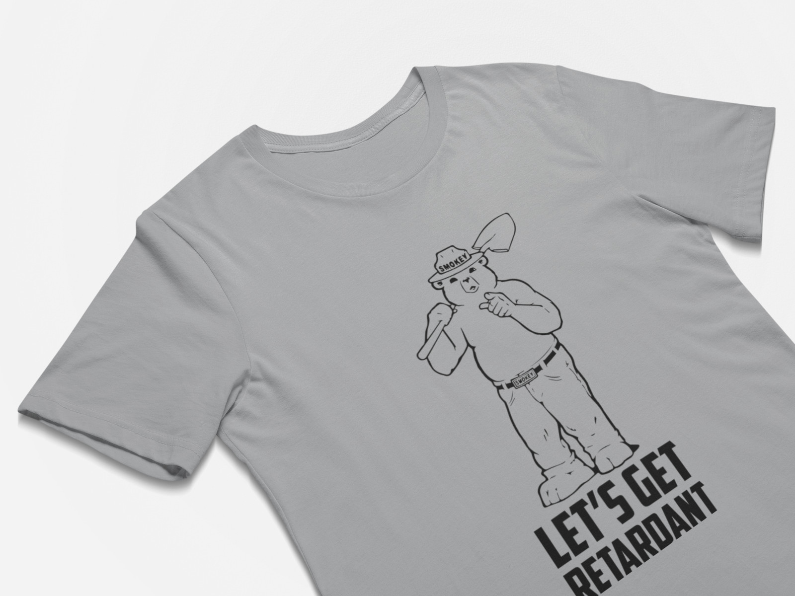 Let's Get Retardant Smokey The Bear Funny Firefighters Gift Ideas Shirt gallery