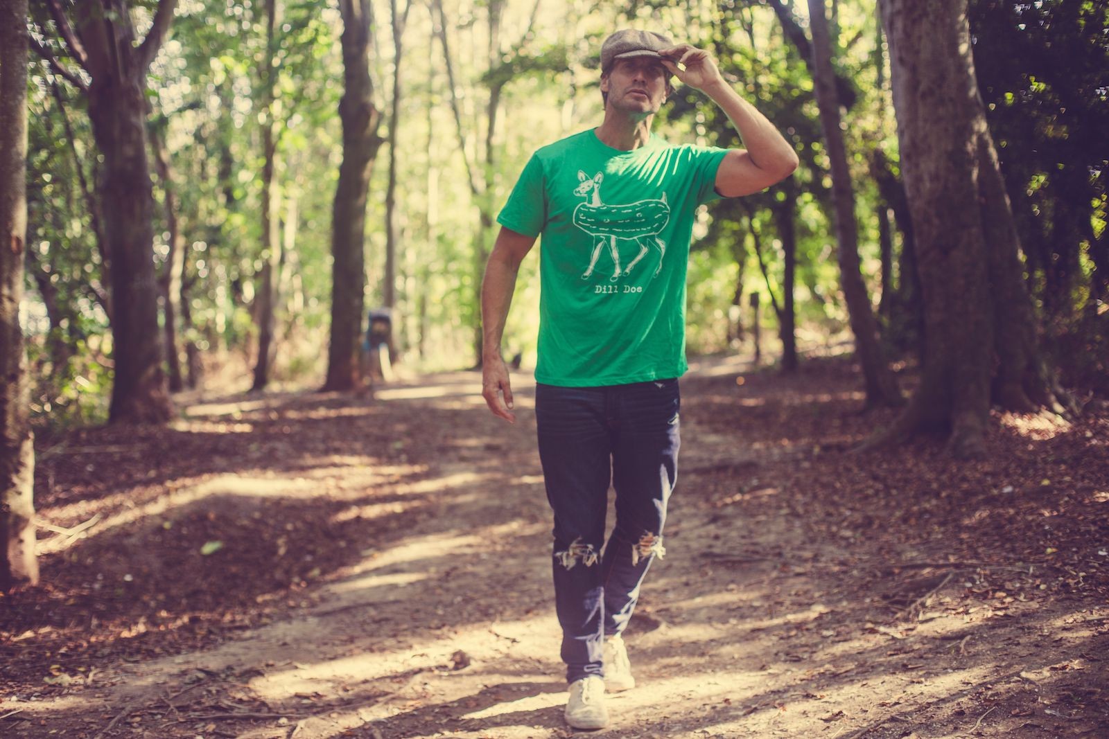 Mens Dill Doe T Shirt Funny Pickle Deer Tee for Guys gallery