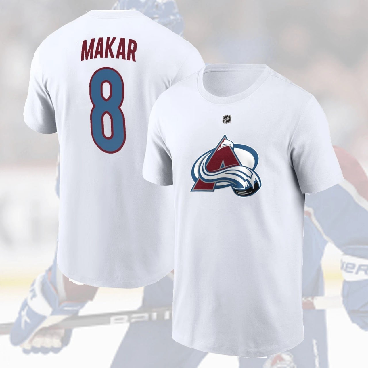 🔥Cale #8 Makar Colorado Team 2025 Name & Number Gift For Avalanche Fans gallery