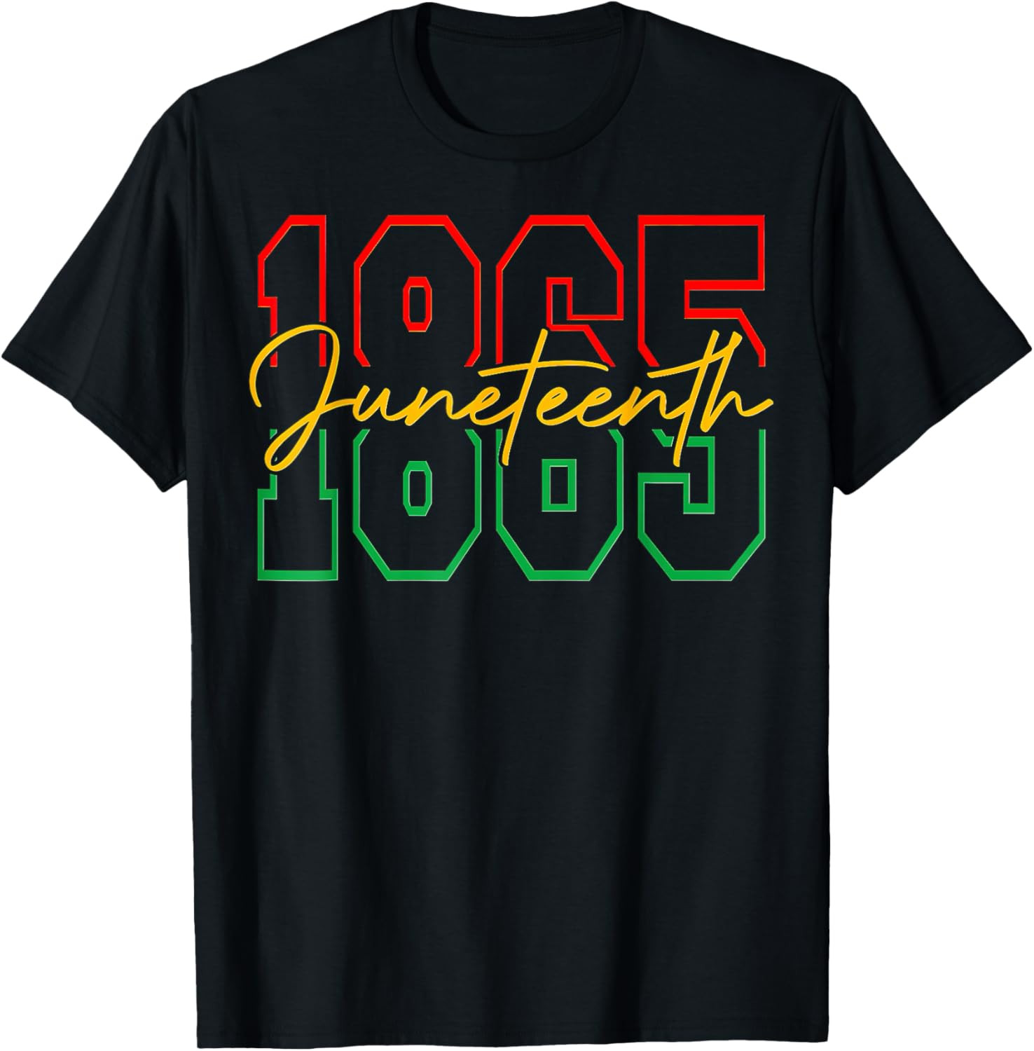 Juneteenth 2025 Celebrate Black Freedom 1865 History Month T Shirt