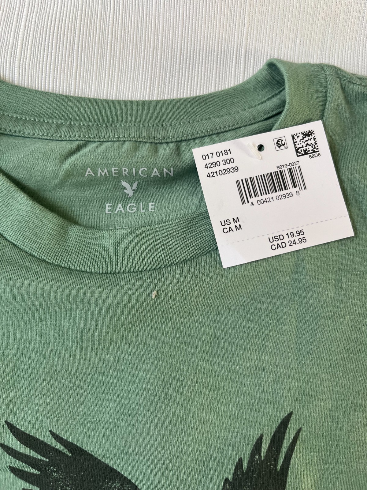 American Eagle Outfitters Men's Super Soft Graphic T-Shirt Size M Cotton Blend gallery