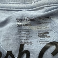 Fresh Clean Threads Lakeshore SS Crew Neck T-Shirt Tee, XL