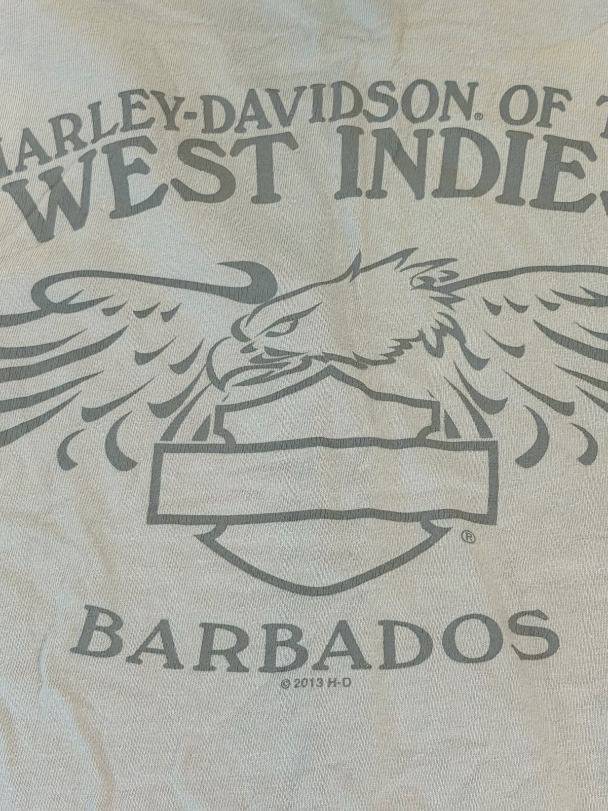Harley Davidson RK Stratman Sleeveless Graphic Tee Size Barbados 2007 gallery