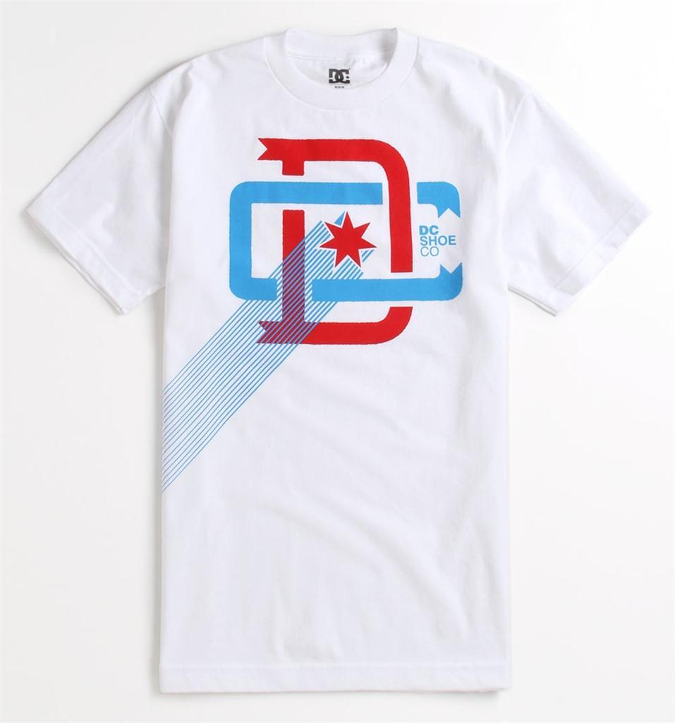 DC Shoes Second to None Tee Mens White T-Shirt New NWT gallery