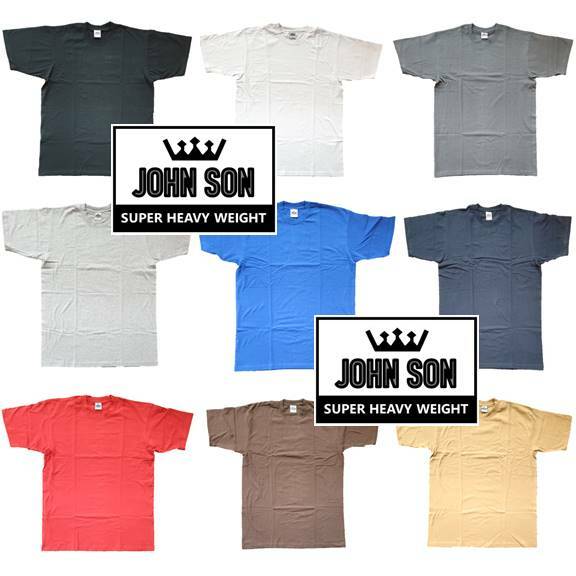 Men's Tall T-shirts Short Sleeve Plain Blank Cotton Heavy Weight Big Size Crew gallery