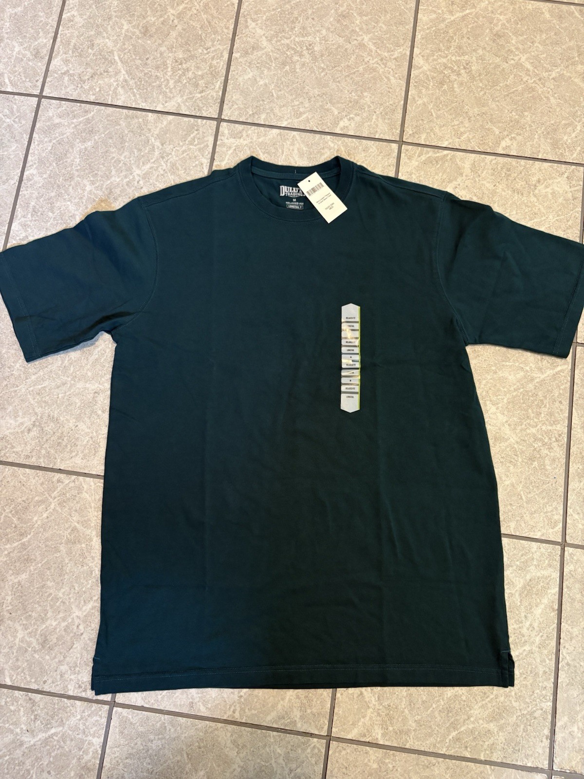 Duluth Trading Co. Men's Longtail Relaxed Fit Short Sleeve T-Shirt M Green NWT gallery