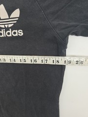 Adidas T-shirt Men Black Medium Graphic Print Logo Tee. #45929