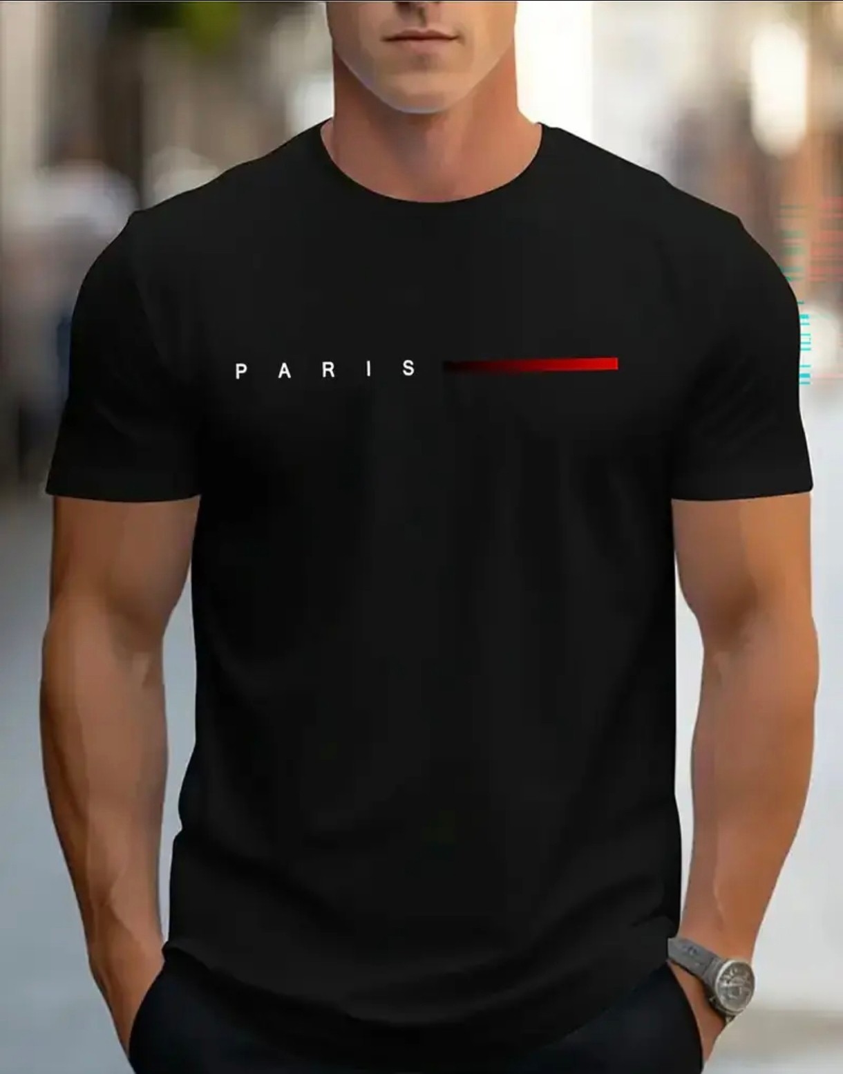 Men’s Cotton Tee Lightweight Soft Classic Fit Summer Shirt