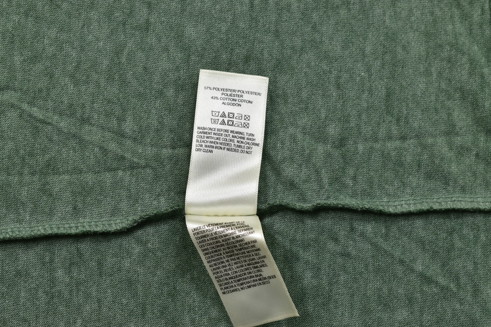 Lucky Brand Men's Lucky Label Green Short Sleeve Crew Neck Size 3XLT NEW gallery