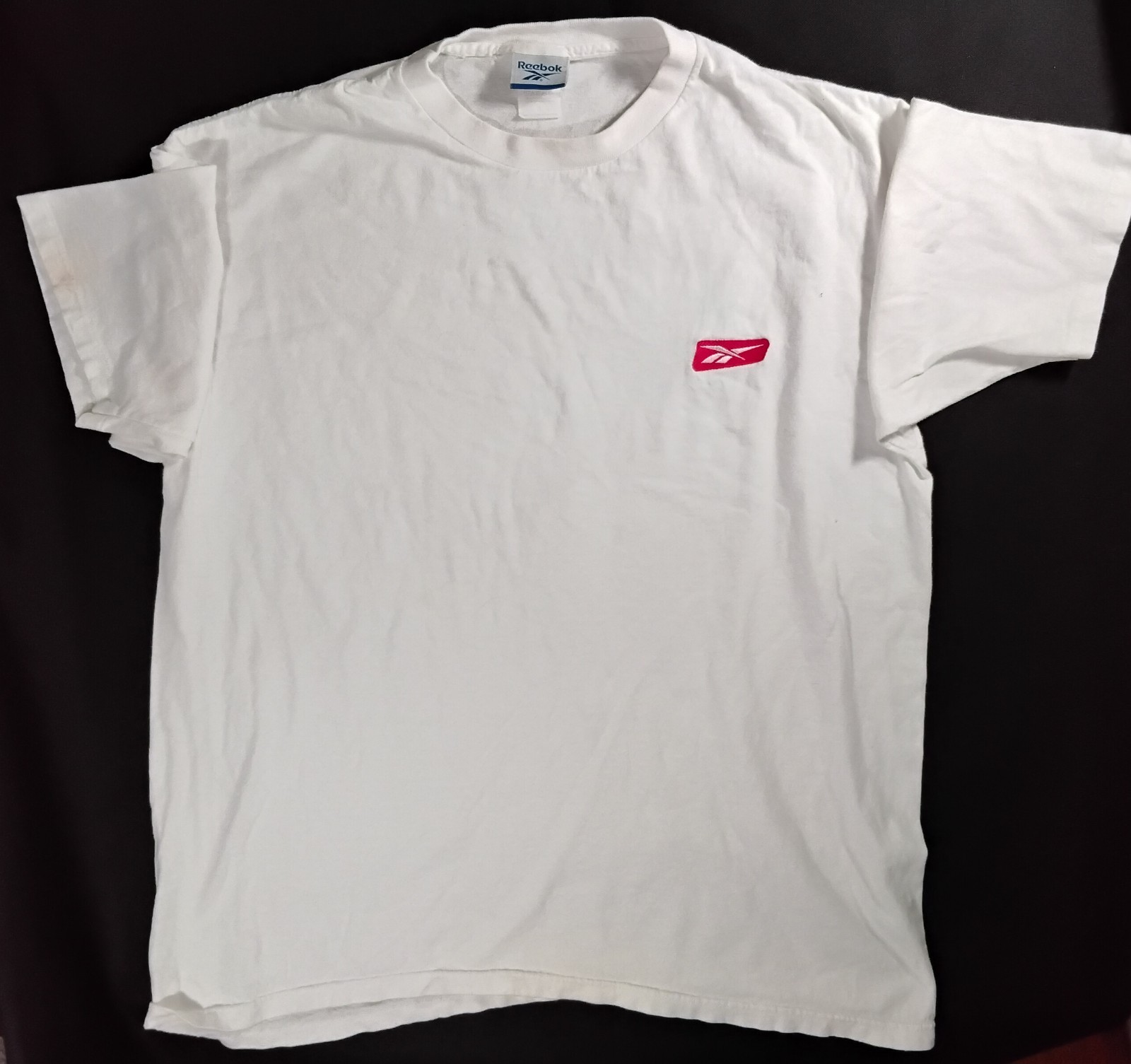 VINTAGE 90's Reebok USA XL embroidery Logo CLASSIC T SHIRT gallery