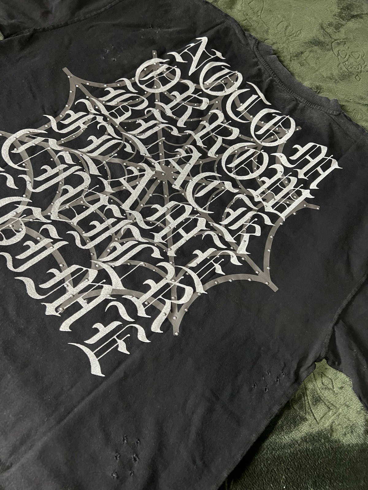 No Tomorrow x Civil Regime - Pain FMR Ripped Oversized Vintage - Size 3xl - NWT gallery