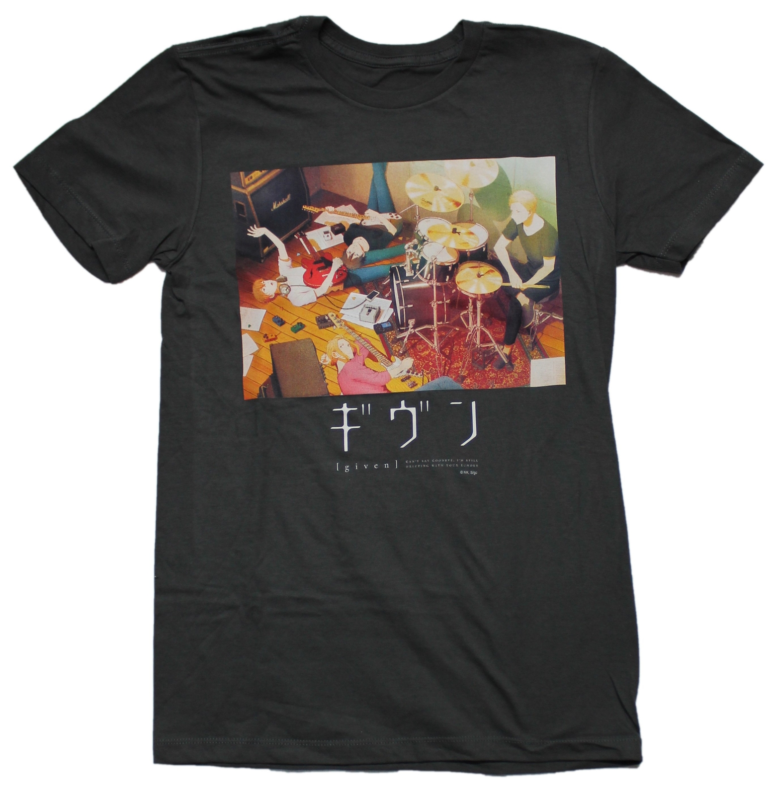 Given Anime New Adult T-Shirt – Key Art Poster Image