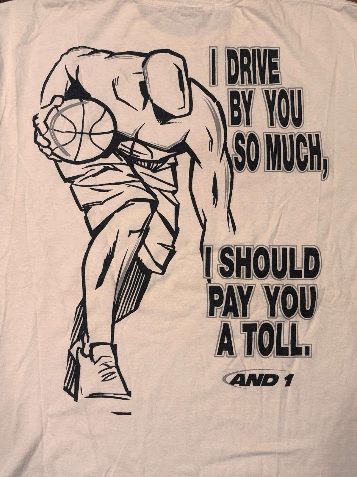 Vintage AND 1 PRO DEVELOPMENT BASKETBALL CAMP T-Shirt TRASH TALK MIXTAPE TOUR gallery