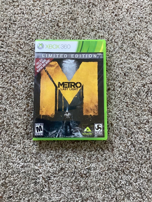 Metro: Last Light — Limited Edition (Microsoft Xbox 360, 2013)