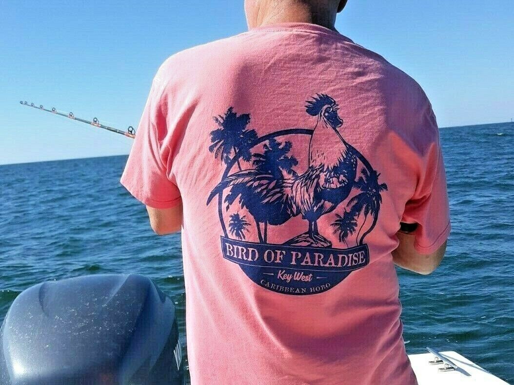 Caribbean Hobo Bird paradise T-shirt key west island chicken rooster florida cor gallery