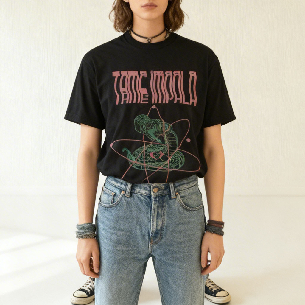 Tame Impala Limited Edition 2019 Black Unisex T-Shirt NWT!