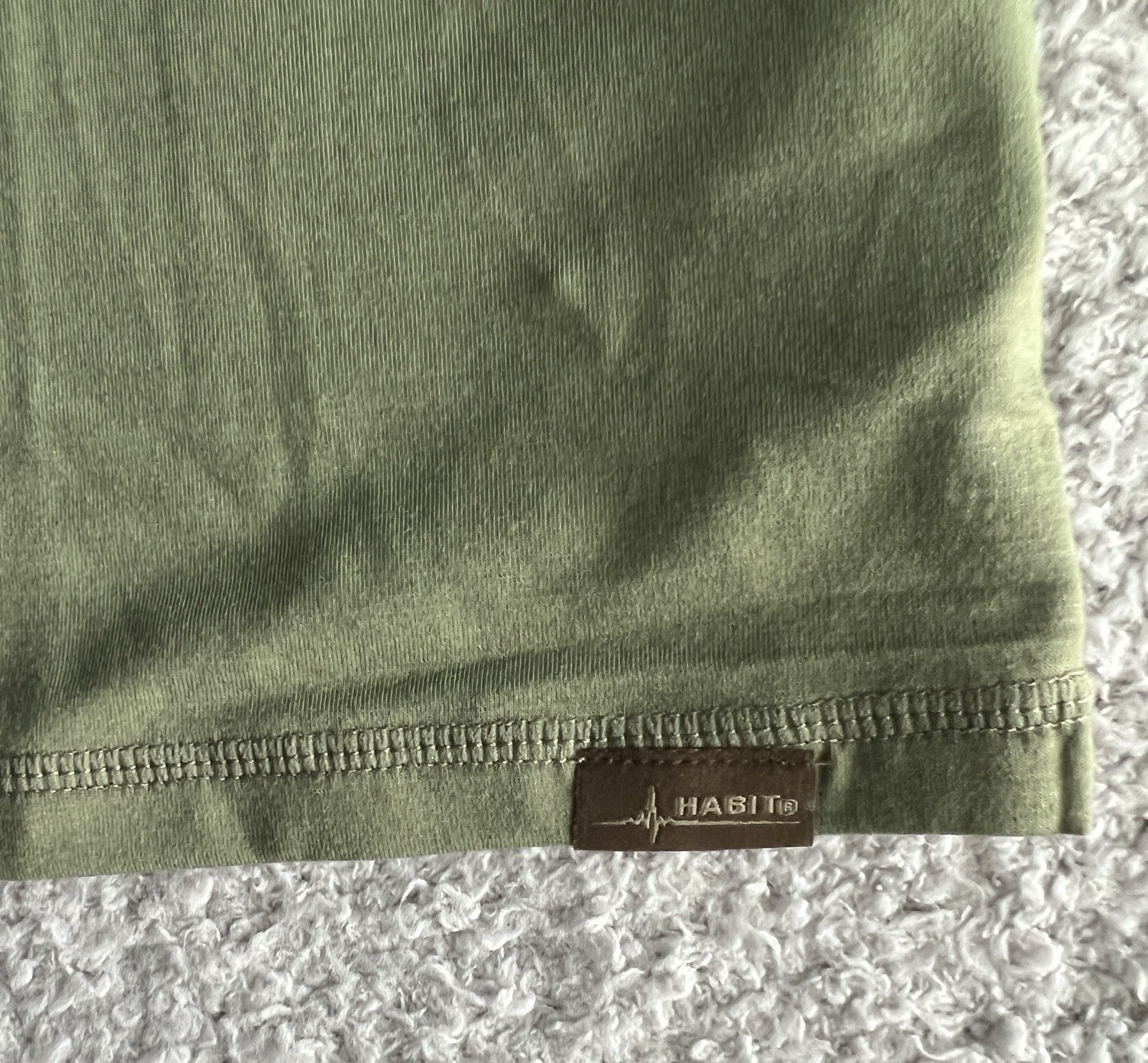 Habit Hooded Shirt Men’s Medium Green Hooded Performance Wicking Stretch Bamboo gallery