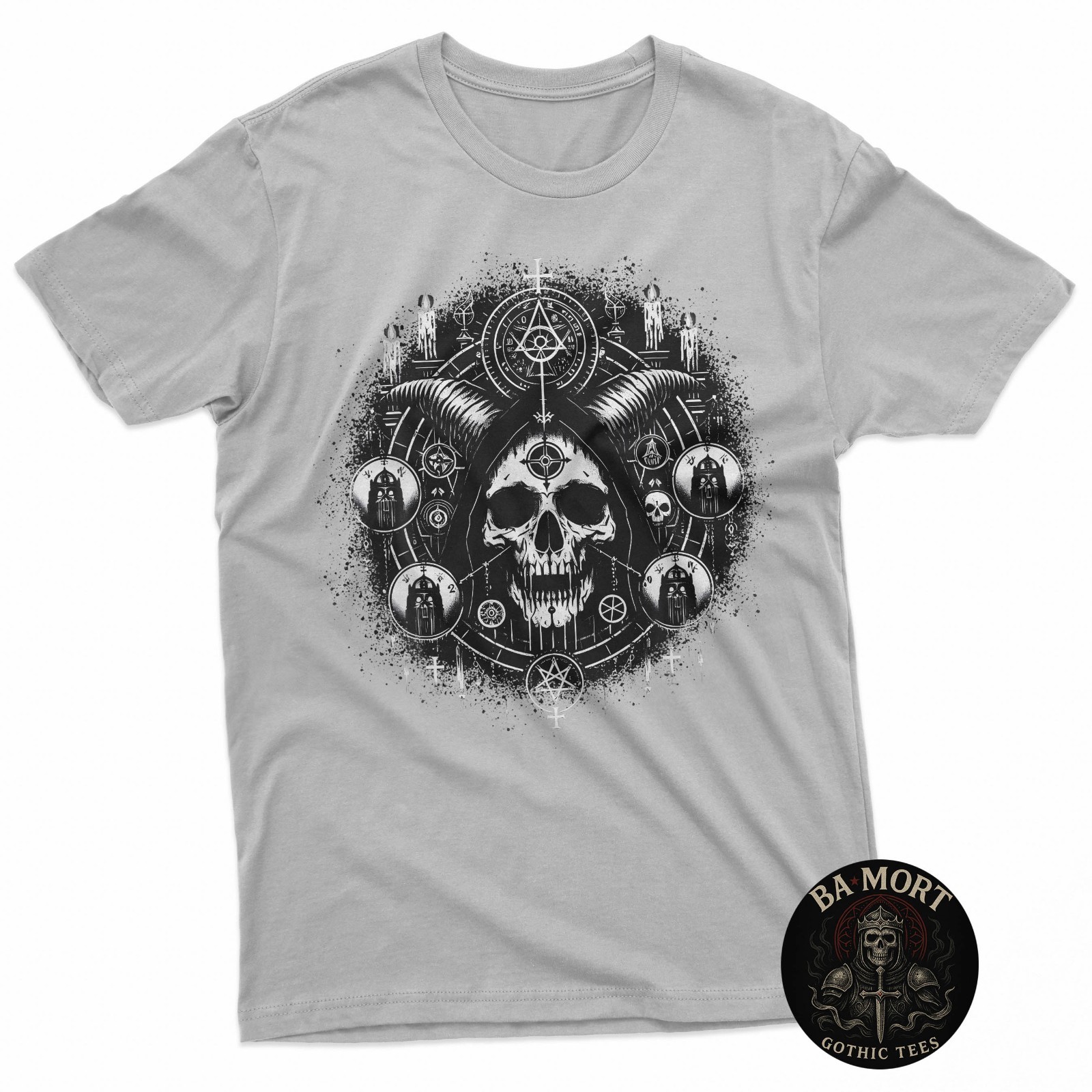 Satan Gothic Aesthetic Occult Unholy Grunge Emo Punk Satanic T-Shirt gallery
