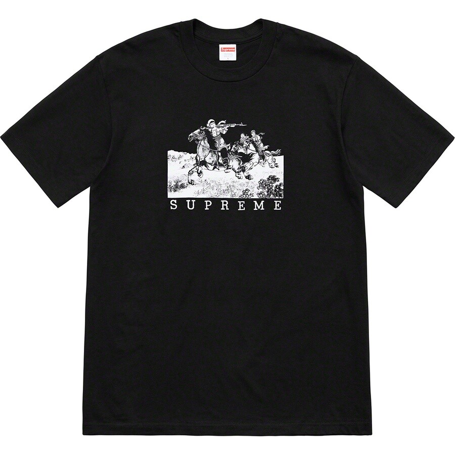 Supreme Riders Tee Black Grey S/S 19 gallery