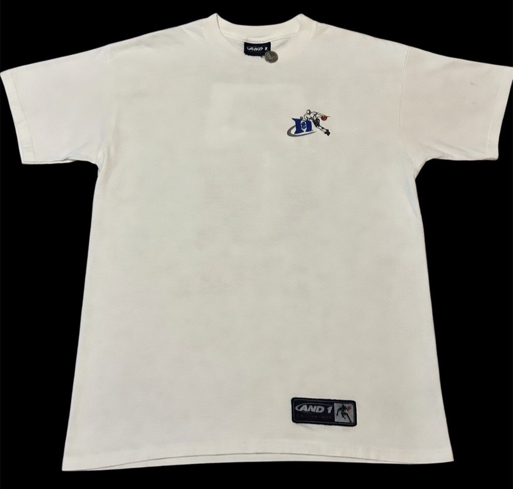 Vintage Duke University Blue Devils Rare And 1 Large T-Shirt Basketball VTG Tee gallery