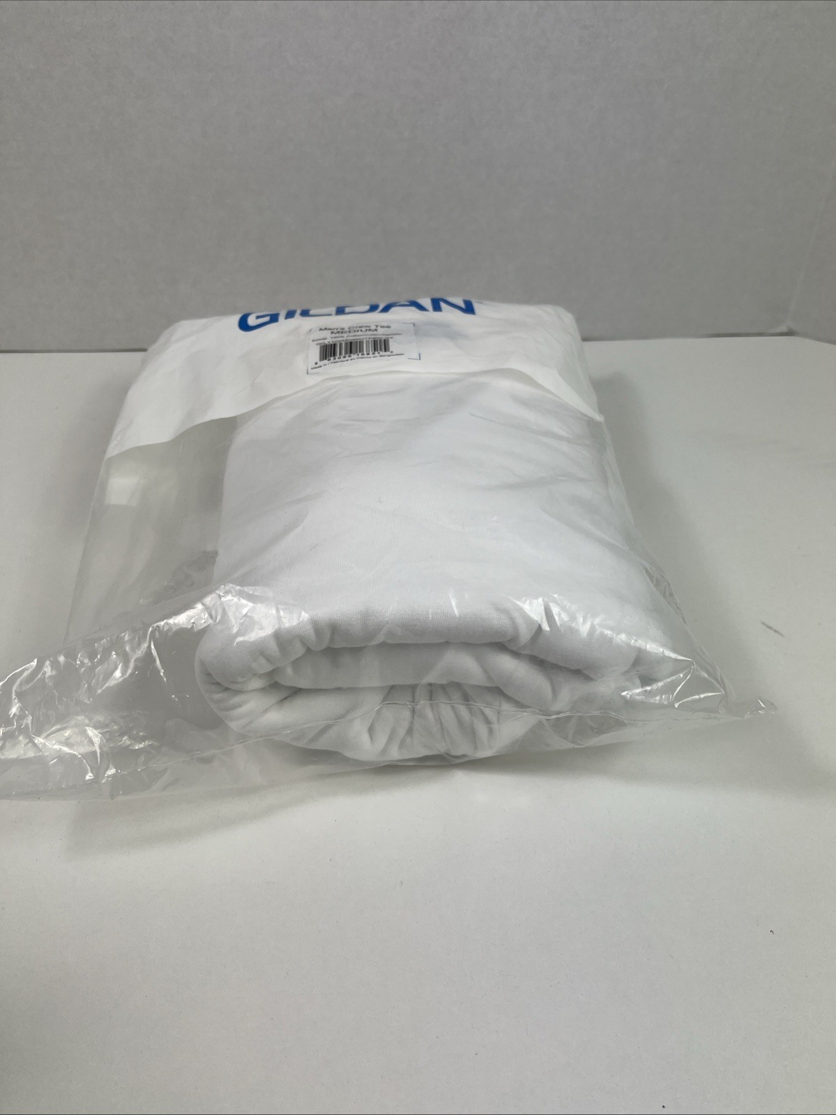 Gildan Mens Golden Crew T-Shirts Style G1100 White 6 Pack Medium NEW gallery