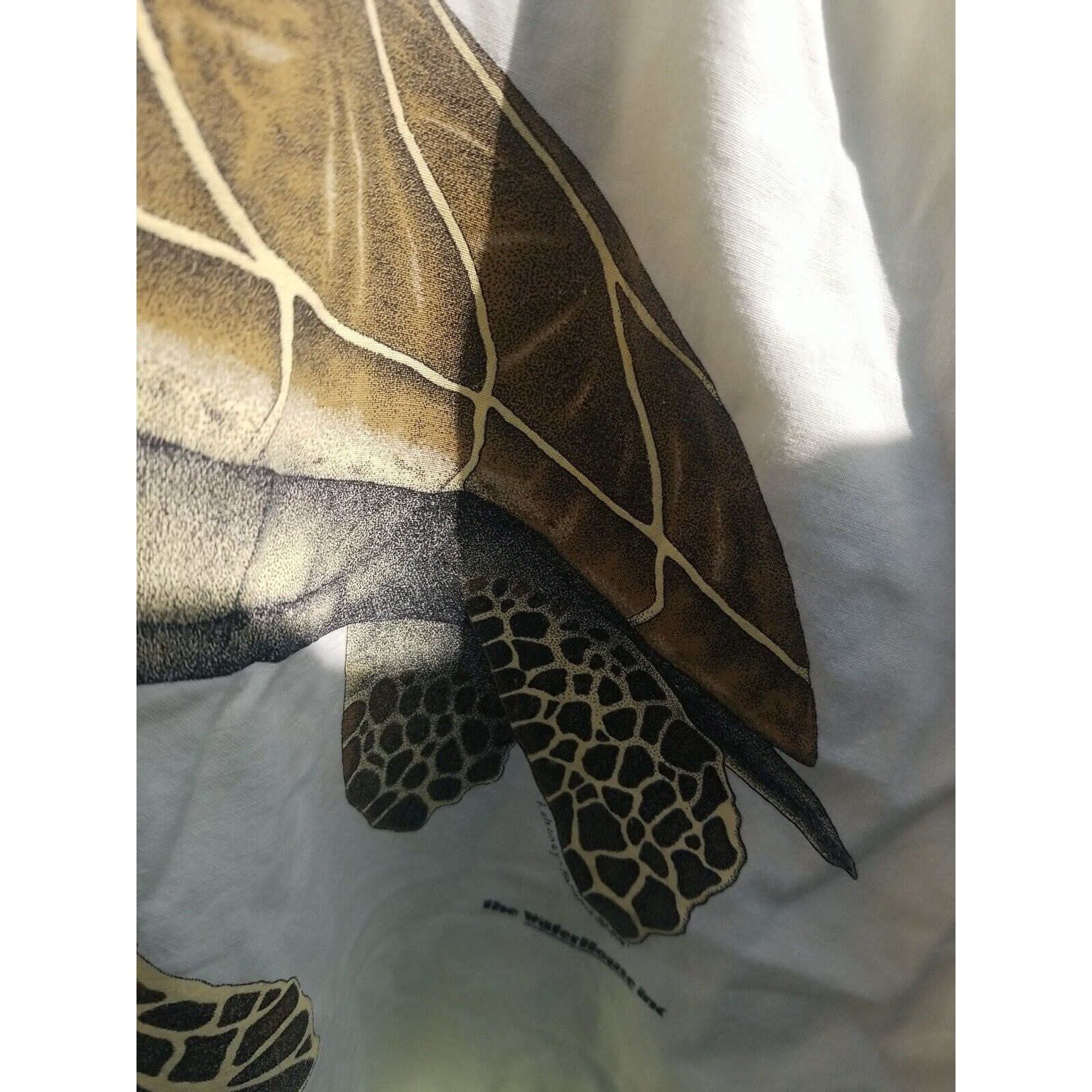 Vintage 80s Florida Sea Turtle Shirt 1986 Florida Double Sided Ocean Sea Life gallery