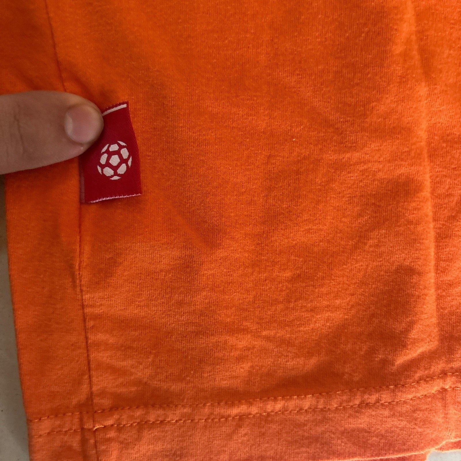 FIFA World Cup Germany 2006 Mens M orange Graphic T-Shirt Official Merch gallery